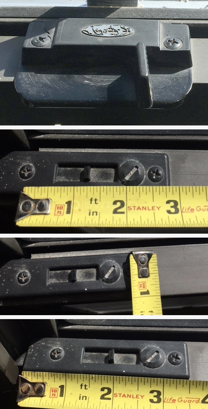 Tilt window latch
