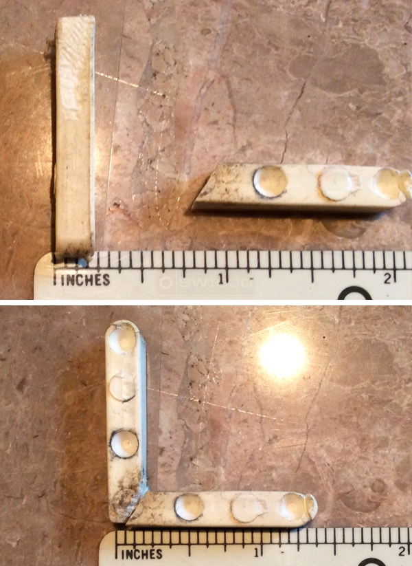 User submitted photos of a corner key.