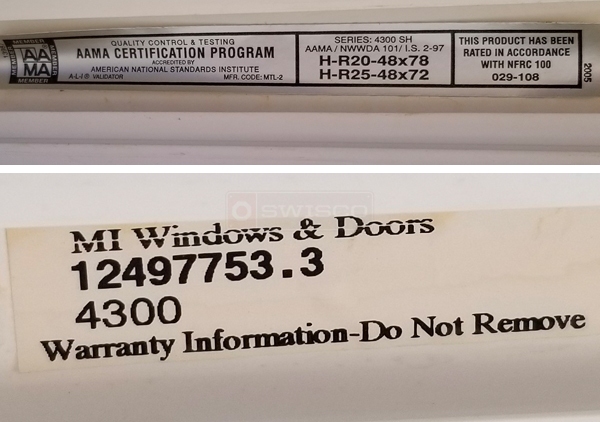 User submitted photos of window hardware.