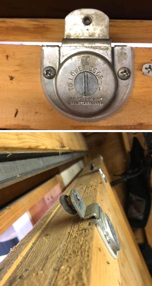 Overhead door roller replacement