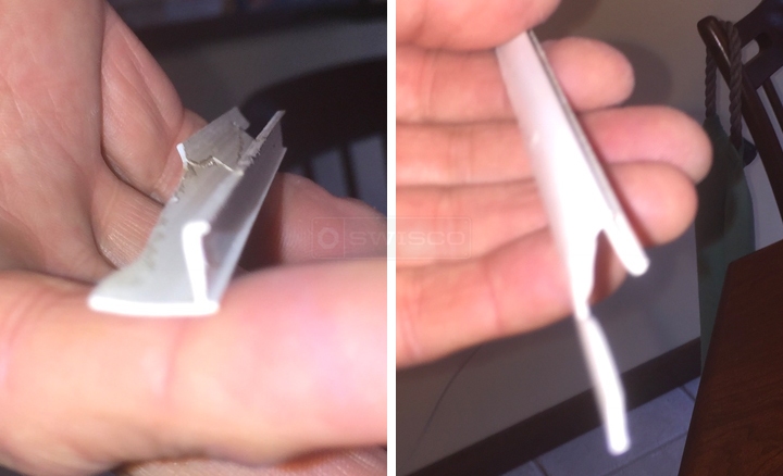 User submitted photos of window hardware.