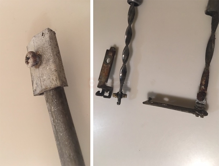 User submitted photos of a window balance.
