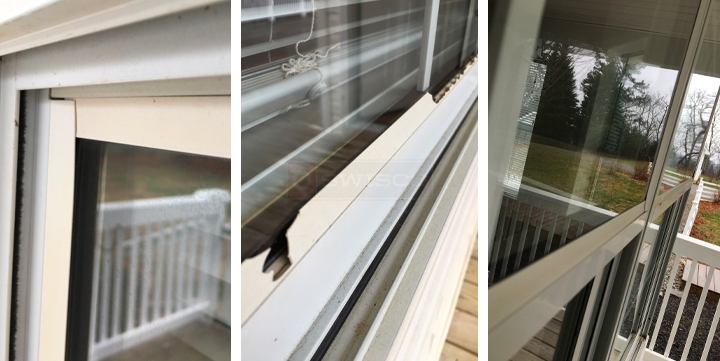 User submitted photos of window hardware.