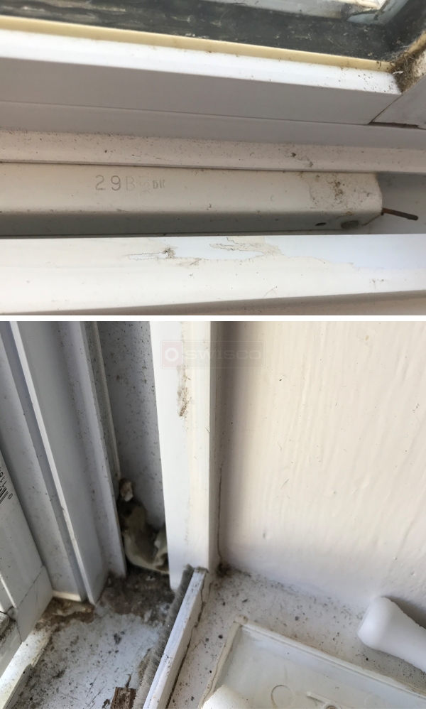 User submitted photos of a window balance.