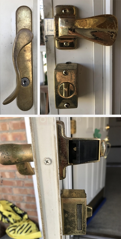 Storm door handle