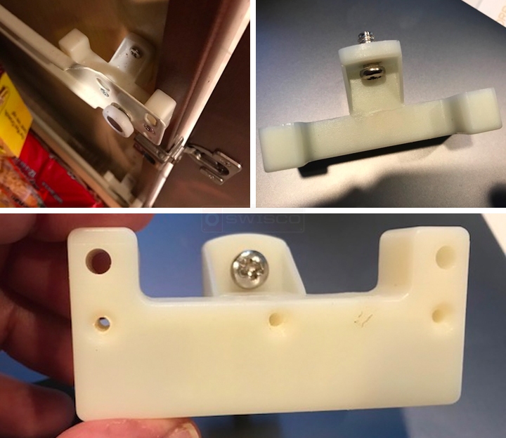 User submitted photos of drawer hardware.