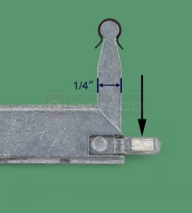 Image of a latch.