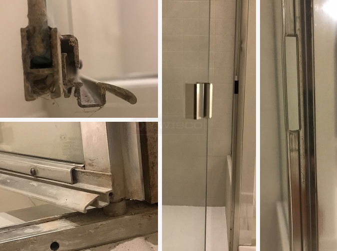 Shower door repair