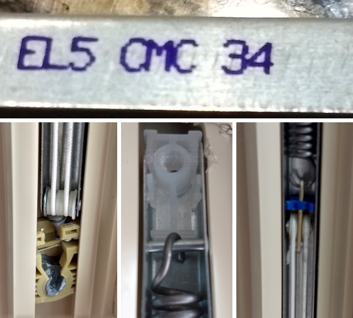 User submitted photos of a window balance.