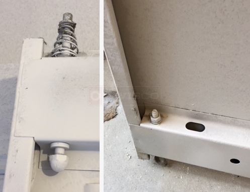 Bifold door hardware