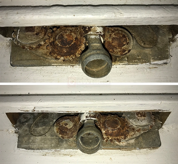 User submitted photos of a window operator.