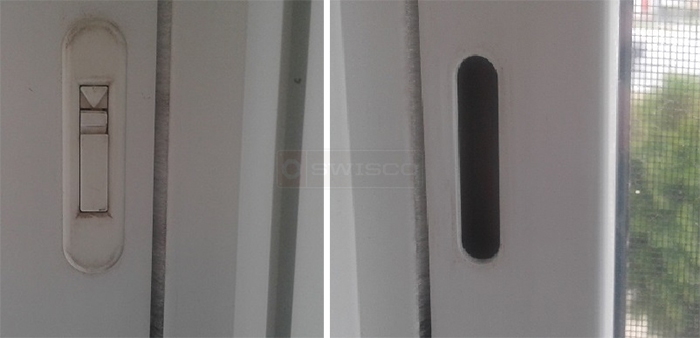 User submitted photos of a vent lock.