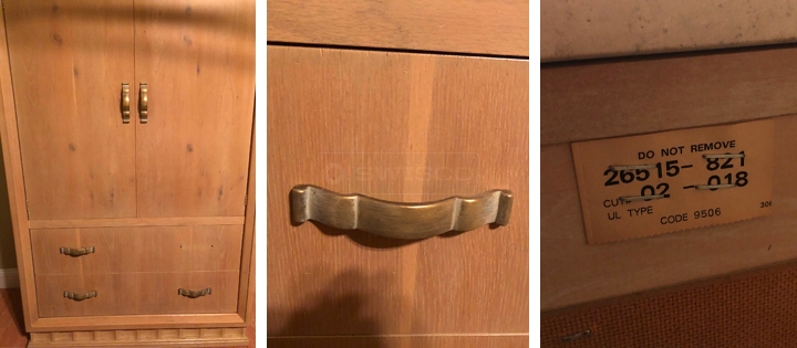 User submitted photos of drawer hardware.