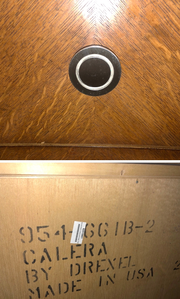 User submitted photos of drawer hardware.