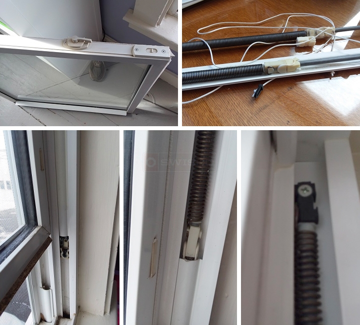 User submitted photos of a window balance.