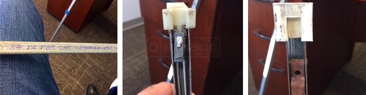 User submitted photos of a window balance.