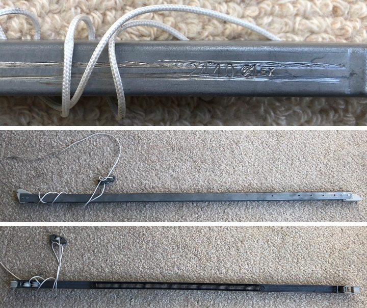 User submitted photos of a window balance.