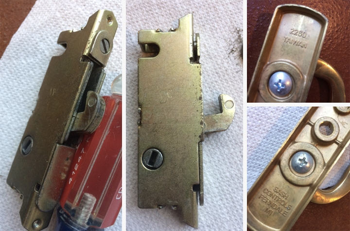 Patio handle mortise lock