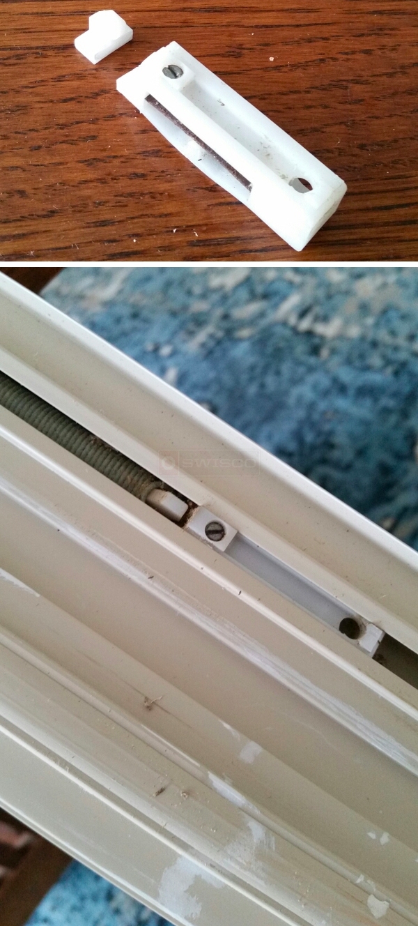 User submitted photos of window hardware.