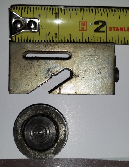 Patio door roller
