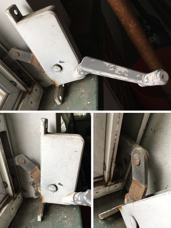 Awning window crank
