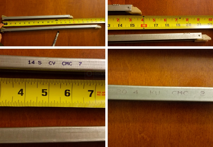 User submitted photos of a window balance.