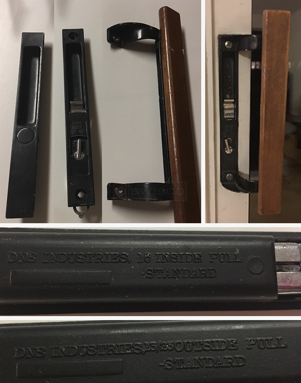 Patio door lock