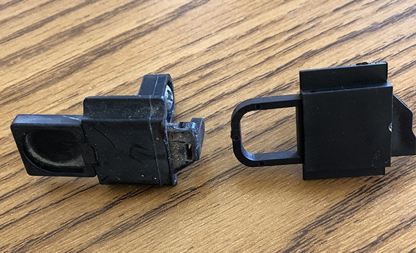 User submitted photos of a tilt latch.