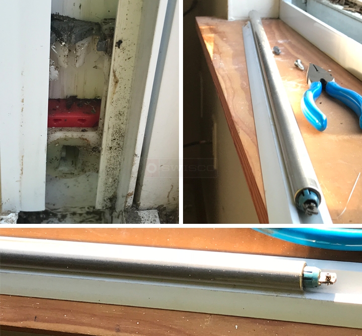 User submitted photos of a window balance.