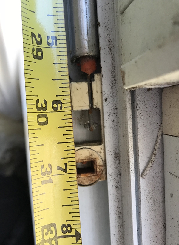 User submitted photos of a window balance.