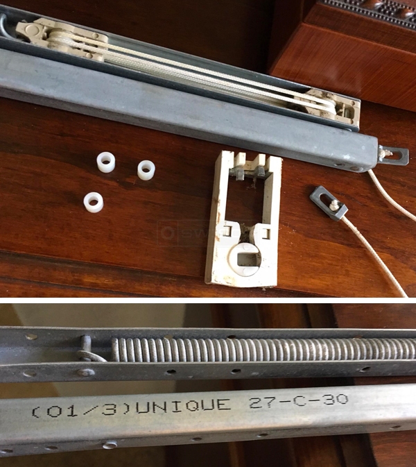 User submitted photos of a window balance.