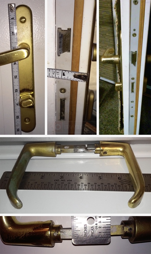 Patio door handle spindle