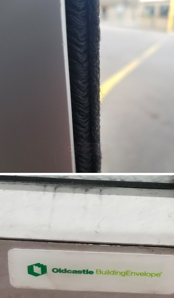 User submitted photos of weatherstripping.
