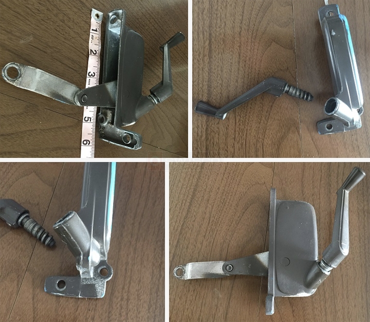 Awning crank
