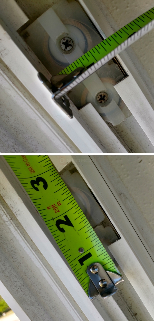 User submitted photos of a window balance.