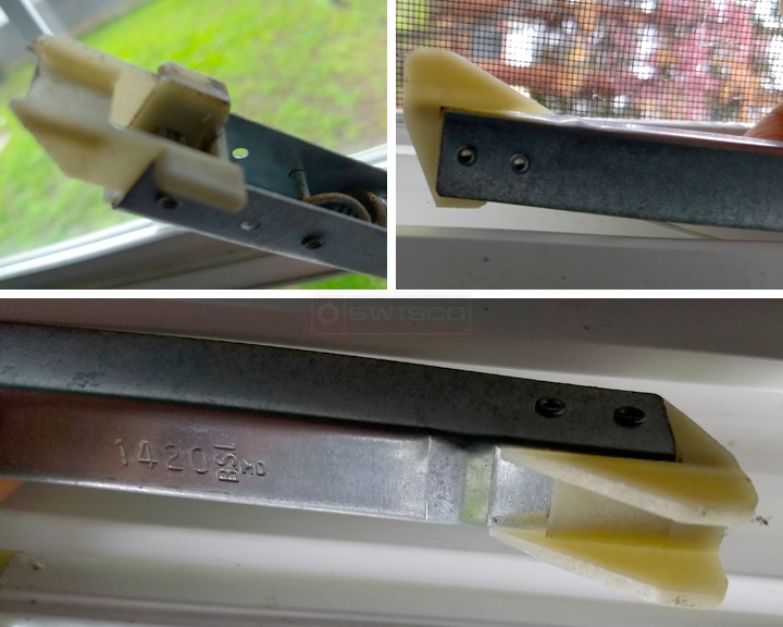 User submitted photos of a window balance.