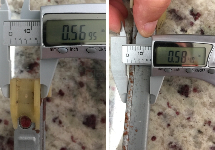 User submitted photos of a window balance.