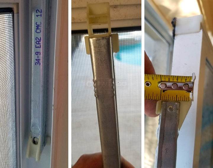 User submitted photos of a window balance.