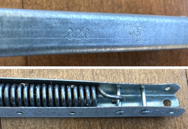 User submitted photos of a window balance.