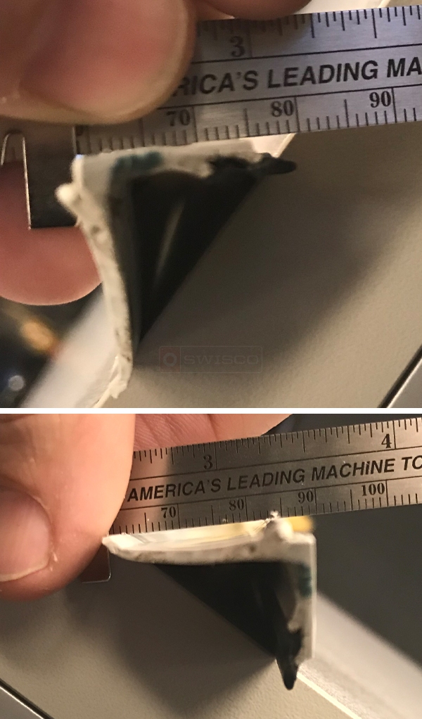 User submitted photos of snap-in glazing.
