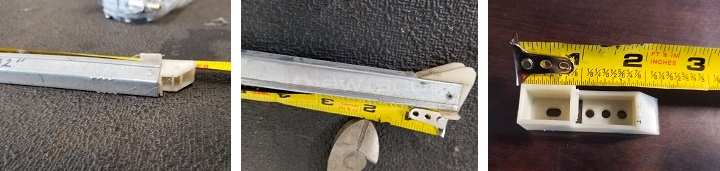 User submitted photos of a window balance.
