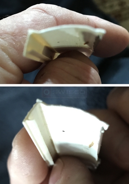 Leaf weatherstripping
