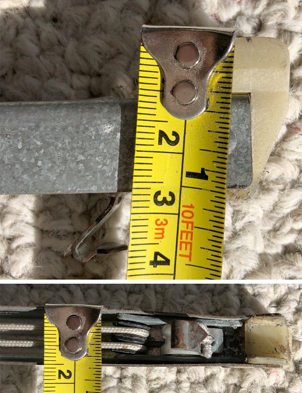 User submitted photos of a window balance.