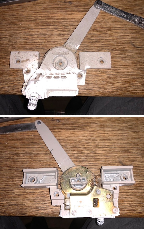 User submitted photos of a window operator.