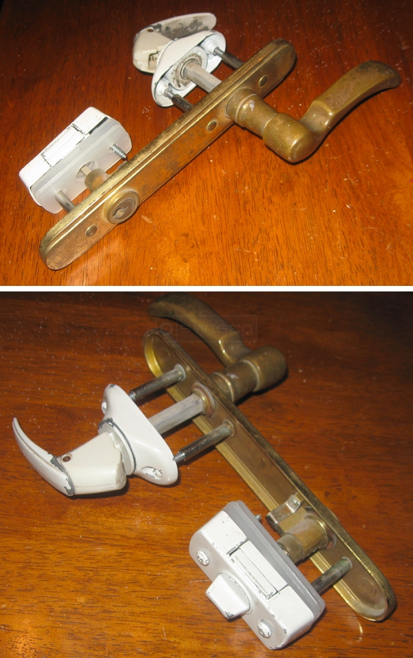 User submitted photos of a door handle set