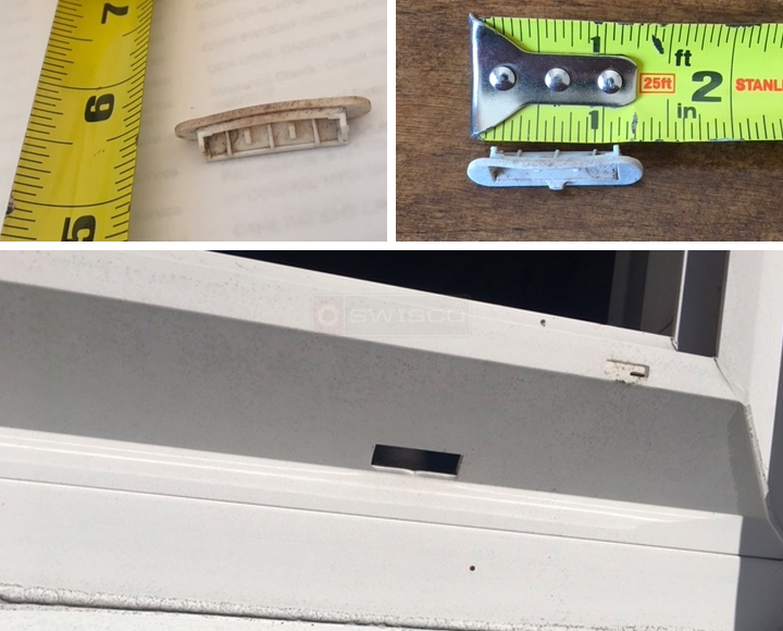 User submitted photos of a weep hole cover.