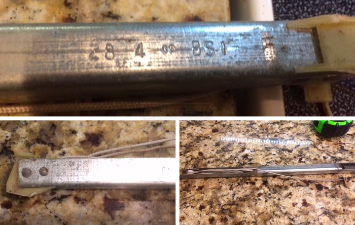 User submitted photos of a window balance.