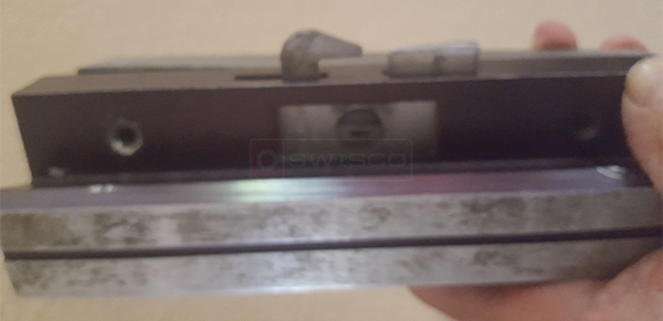 User submitted photos of patio door hardware.