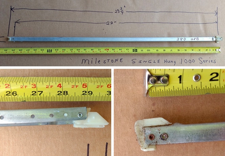 User submitted photos of a window balance.