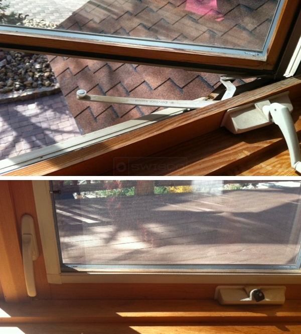 User submitted photos of a window operator.